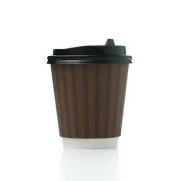 Coffee paper cup Stock Photos