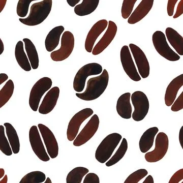 Coffee pattern. Seamless pattern. Stock Illustration
