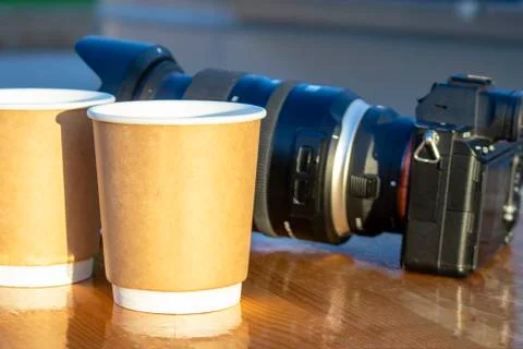 Coffee pause. Stock Photos