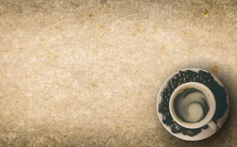Coffee peper menu Stock Photos