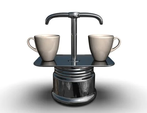 Coffee percolator Stock-Illustration