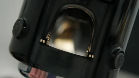 Coffee Pod Placed In Coffee Machine Stock-Footage 130214145