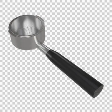 A coffee portafilter Stock Illustration