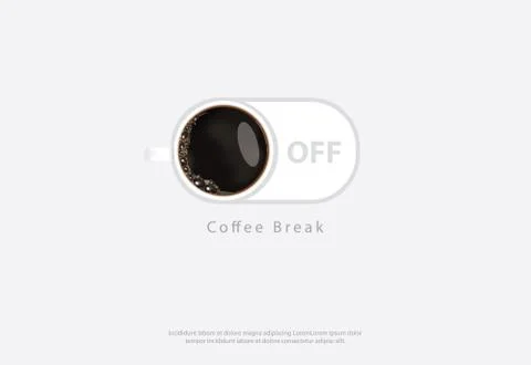Coffee Poster Advertisement Flayers Vector Illustration Stock Illustration