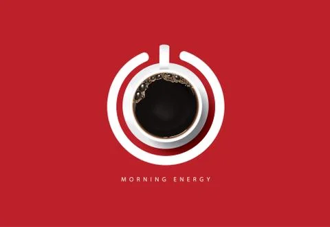 Coffee Poster Advertisement Flayers Vector Illustration Stock Illustration