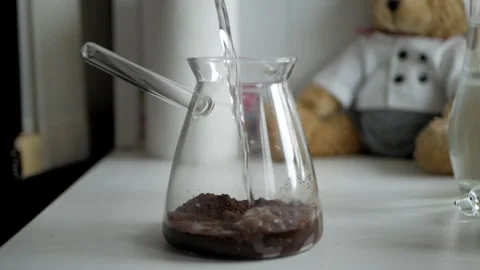 Coffee pot with coffee Stock Footage 151398230