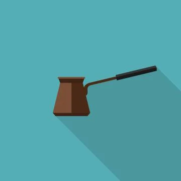 Coffee pot icon Stock Illustration