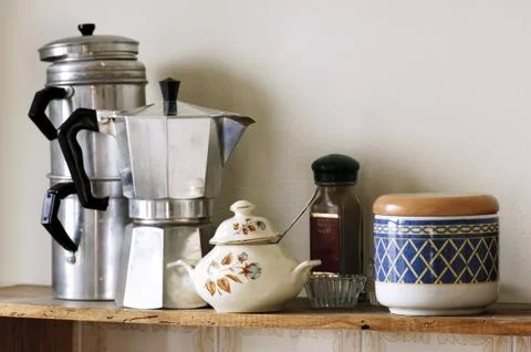 Coffee pot Stock Photos