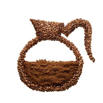 Coffee pot. Stock Photos