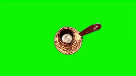 Coffee pot rotating 2 Stock Footage 43187833