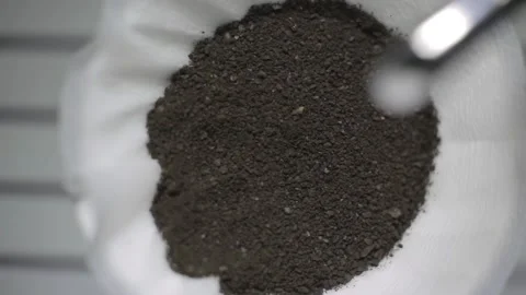 Coffee is poured from the kettle Stock Footage 95143289