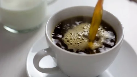Coffee-pouring Stock Footage 83385569