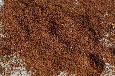 Coffee powder texture Stock Photos