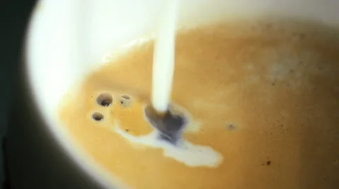 Coffee preparation close up studio Видео 24782357