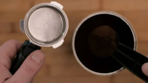 Coffee preparation Stock Footage 105272168