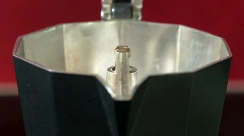 Coffee is preparing in mocha Stock Footage 68538015