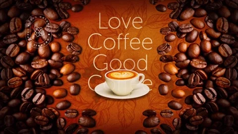 Coffee Promo background Stock Footage 295992613