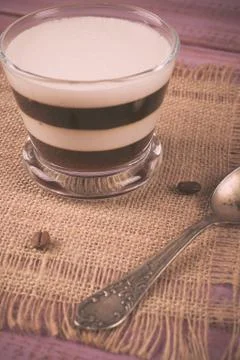 Coffee Pudding Foto stock