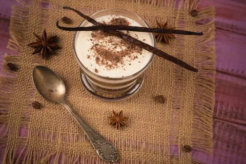 Coffee Pudding Foto stock