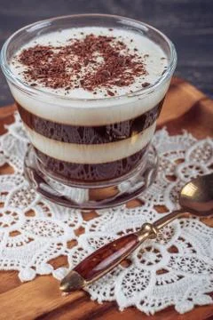 Coffee Pudding Foto stock