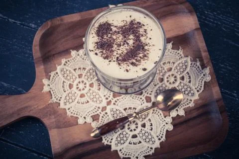 Coffee Pudding Foto stock