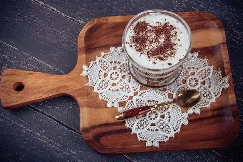 Coffee Pudding Foto stock