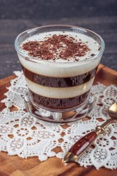 Coffee Pudding Foto stock