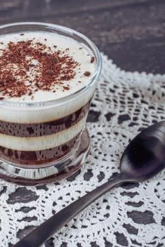 Coffee Pudding Foto stock