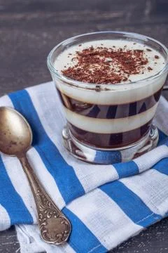 Coffee Pudding Foto stock