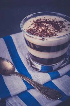 Coffee Pudding Foto stock
