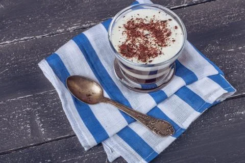 Coffee Pudding 写真素材