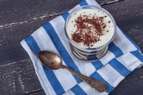 Coffee Pudding Foto stock