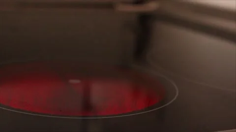 Coffee put on the electric stove Stock Footage 65300550