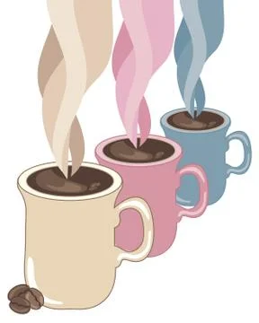 Coffee refreshments Stock Illustration