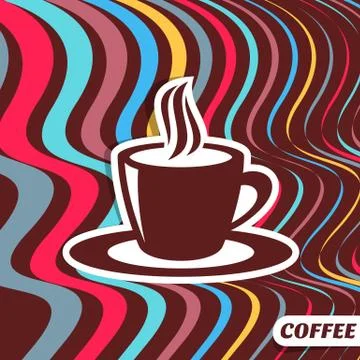 Coffee retro design Illustration