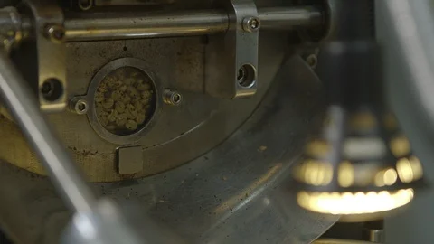 Coffee roast machine Stock Footage 86375857