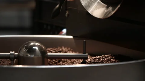 Coffee Roaster. Cooling beans. 動画素材 47544647