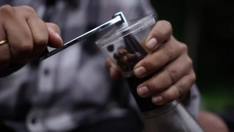 Coffee roaster Stock Footage 271315906
