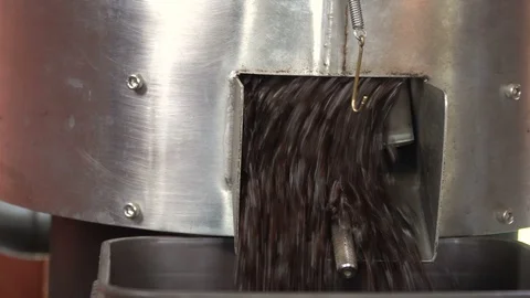 Coffee roasters machine Stock Footage 105978377