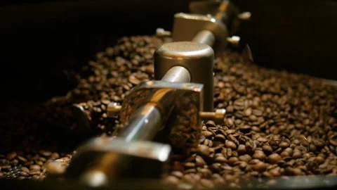 Coffee Roasting - Beans - Cooling 스톡 동영상 152270772