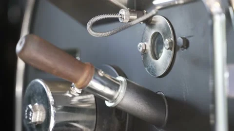 Coffee roasting machine Stock-Footage 150301664