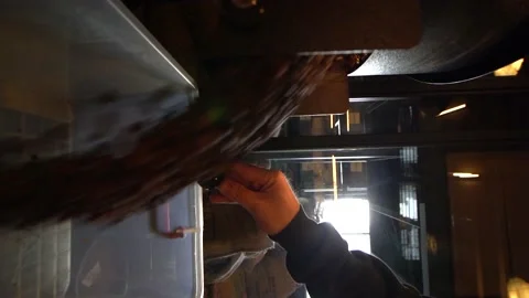 Coffee Roasting Machine Video stock 194358572