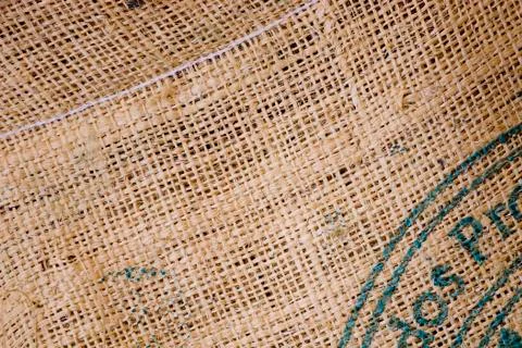 Coffee sack Foto stock