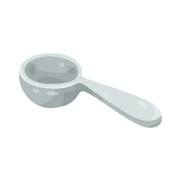 Coffee scoop Stock Illustration