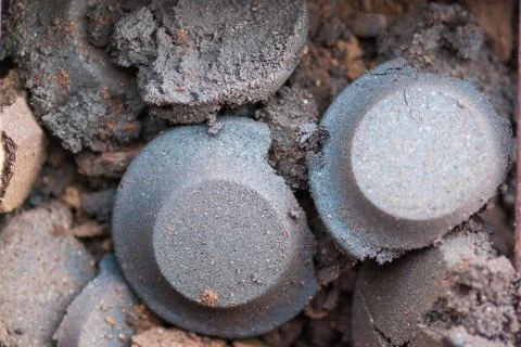 Coffee scraps Stock Photos