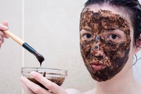 Coffee Scrub Stock Photos
