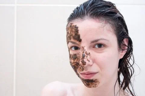 Coffee Scrub Stock Photos