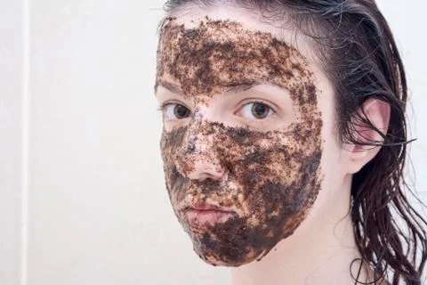 Coffee Scrub Stock Photos