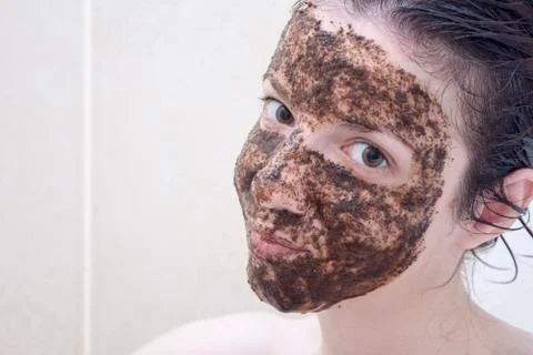 Coffee Scrub Stock Photos