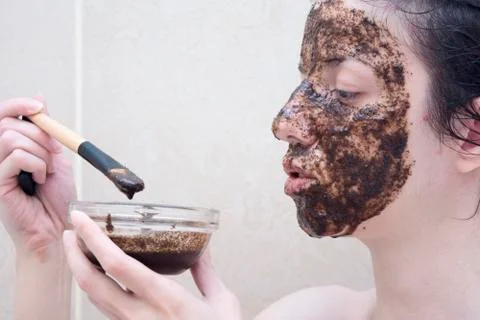 Coffee Scrub Stock Photos